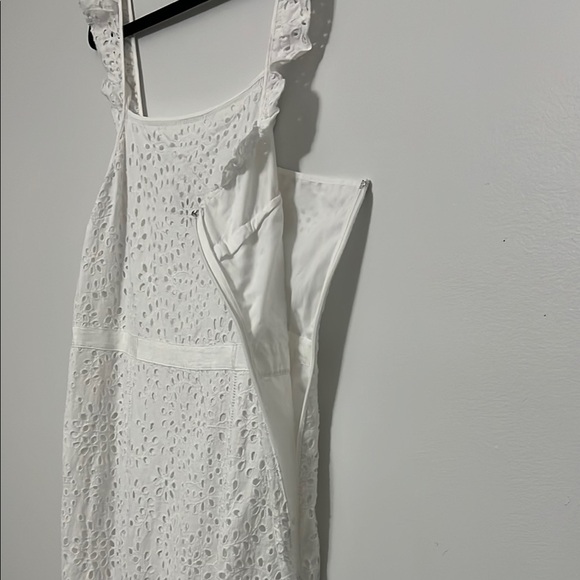 Banana Republic Eyelet White Dress - Picture 4 of 8